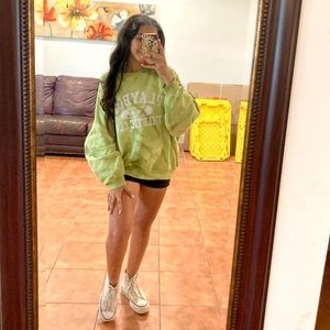 Playboy By PacSun Tie Dye Legacy Crew Neck Sweatshirt